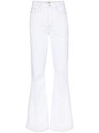 Eytys Oregon Wide Leg High Waisted Jeans - White