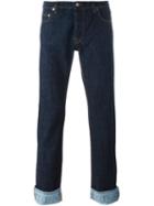 Kenzo Straight-leg Jeans, Men's, Size: 34, Blue, Cotton