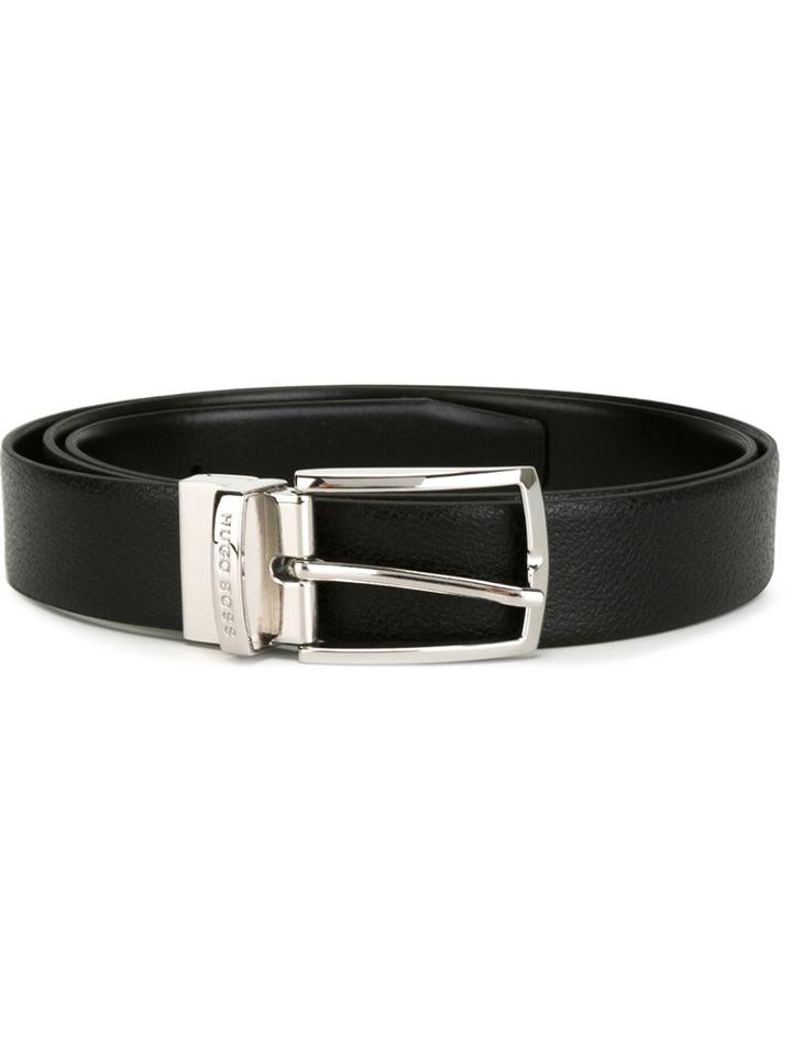 Classic Belt, Men's, Black, Leather, Boss Hugo Boss
