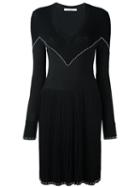 Givenchy Studded Knit Dress, Women's, Size: Small, Black, Viscose/polyamide/spandex/elastane