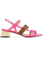 Marni Buckled Strappy Sandals - Pink