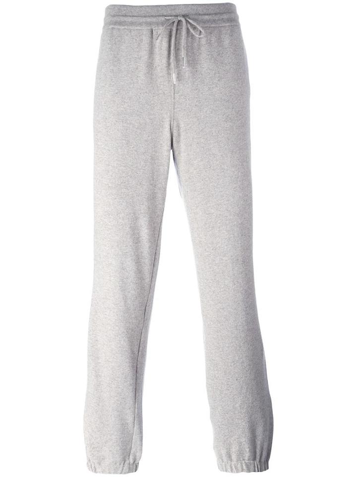 Loro Piana 'spa' Joggers, Men's, Size: Medium, Grey, Polyamide/spandex/elastane/cashmere