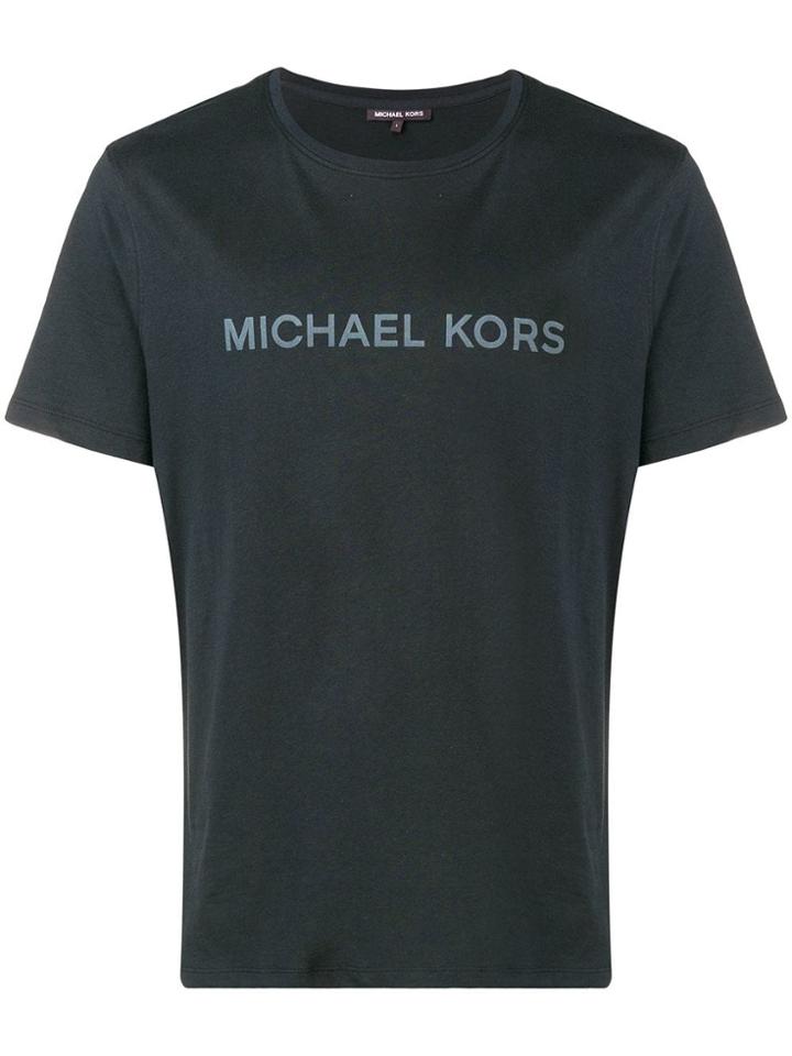 Michael Michael Kors Logo Print T-shirt - Black
