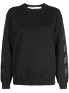 Off-white Diagonal Sweatshirt - Black