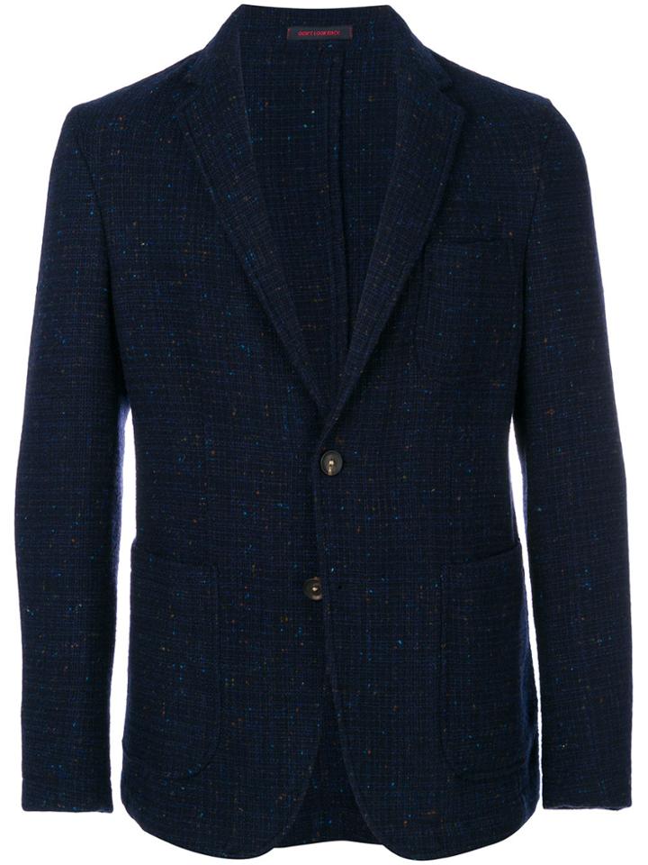 The Gigi Tweed Blazer - Blue