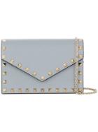 Valentino Valentino Garavani Mini Rockstud Clutch - Grey