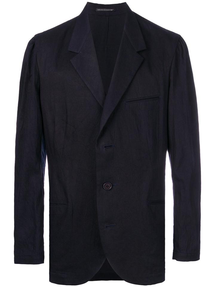 Yohji Yamamoto Classic Blazer - Blue