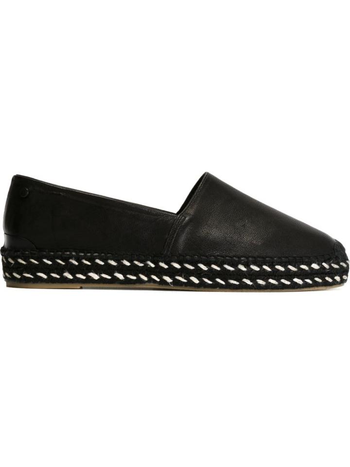 Rag & Bone Noa Espadrilles, Women's, Size: 39.5, Black, Lamb Skin/rubber/leather