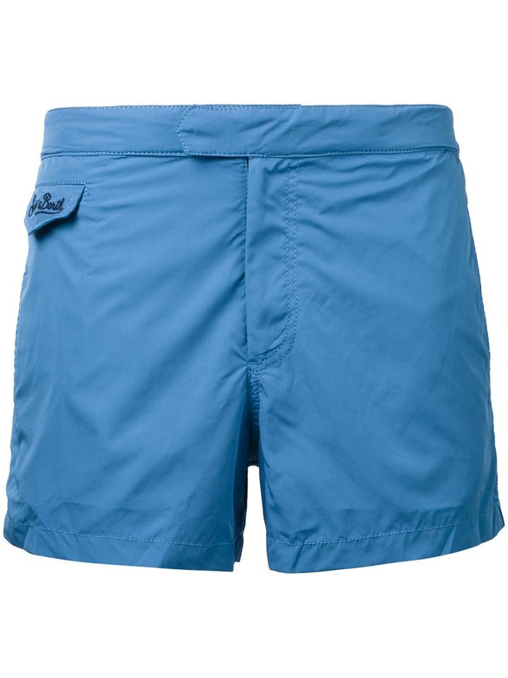 Mc2 Saint Barth - Harry's Swim Shorts - Men - Polyamide/polyester/spandex/elastane - Xl, Blue, Polyamide/polyester/spandex/elastane