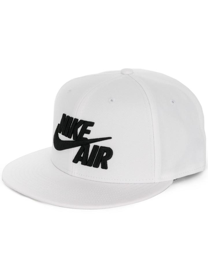 Nike Air True Logo Snapback Cap - White