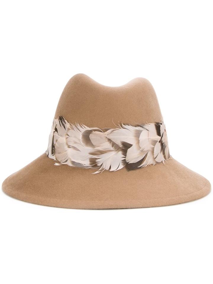Eugenia Kim Fedora Hat, Women's, Size: Medium, Brown, Wool