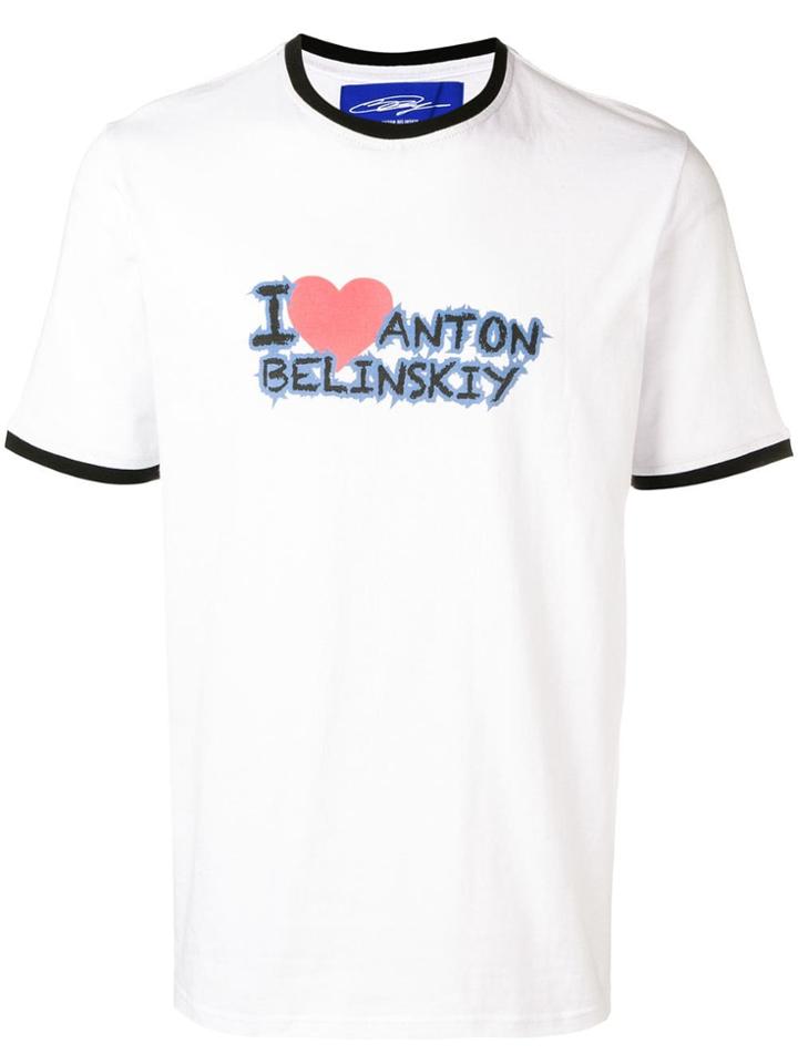 Anton Belinskiy Graphic T-shirt - White