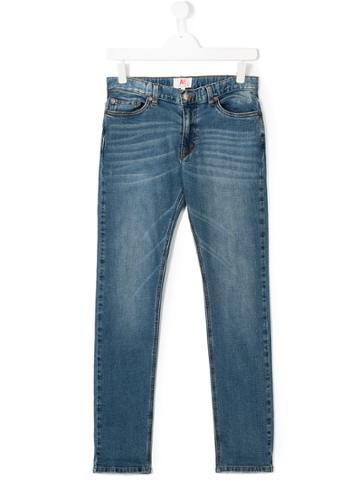 American Outfitters Kids Faded Denim Jeans - Blue