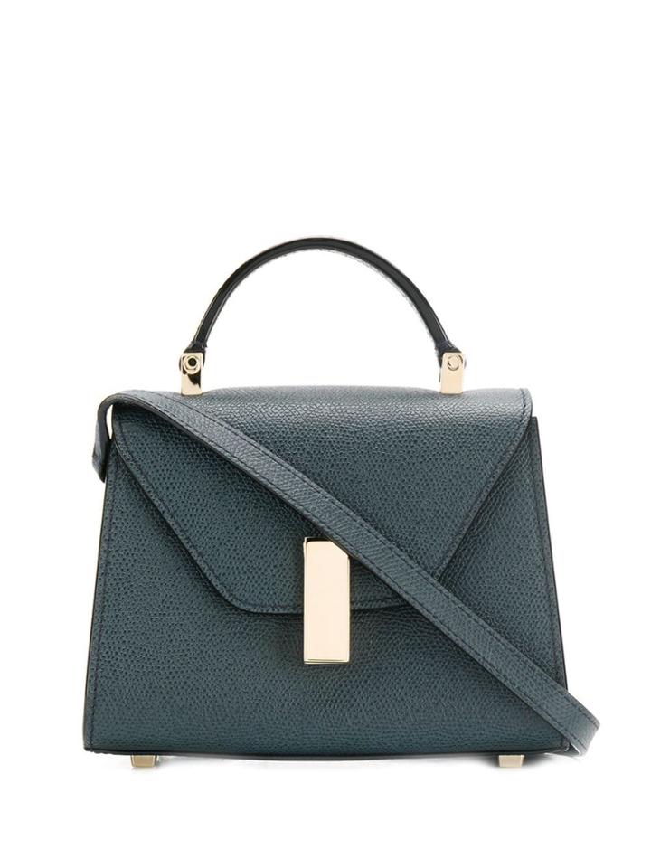 Valextra Micro Jewelled Tote - Blue