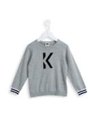 Karl Lagerfeld Kids K Intarsia Jumper