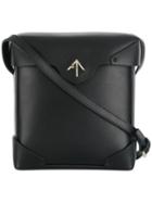Manu Atelier Micro Pristine Shoulder Bag - Black