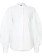 Jil Sander High Neck Shirt - White