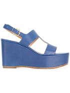 Salvatore Ferragamo Fiamma Sandals - Blue