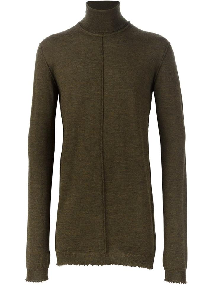 Damir Doma 'kazan' Jumper, Men's, Size: Xl, Green, Virgin Wool