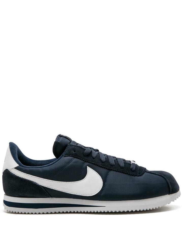 Nike Cortez Basic Nylon Sneakers - Blue