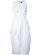 Simone Rocha Tie Knot Detail Dress, Women's, Size: 10, White, Cotton