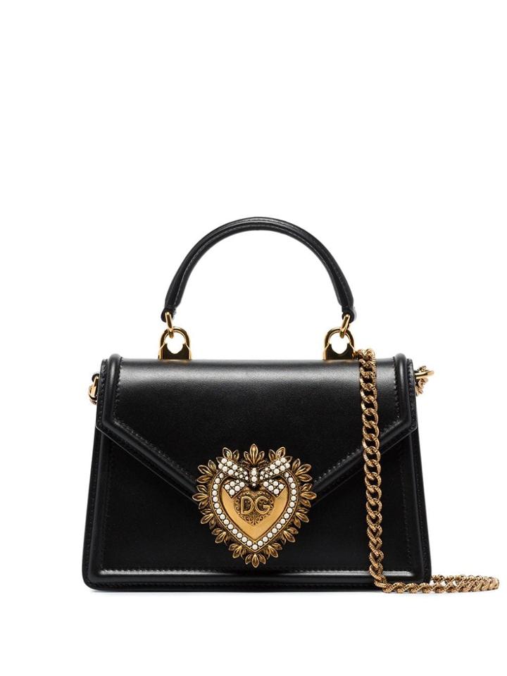 Dolce & Gabbana Mini Devotion Tote - Black
