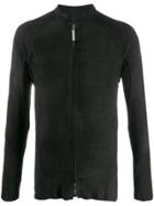 Isaac Sellam Experience Rear Zip Stretch Leather Jacket - Black