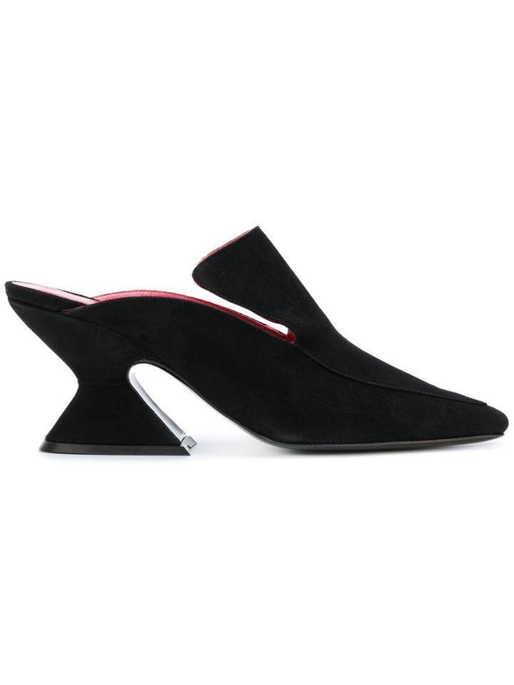 Dorateymur Pointed Toe Mules - Black