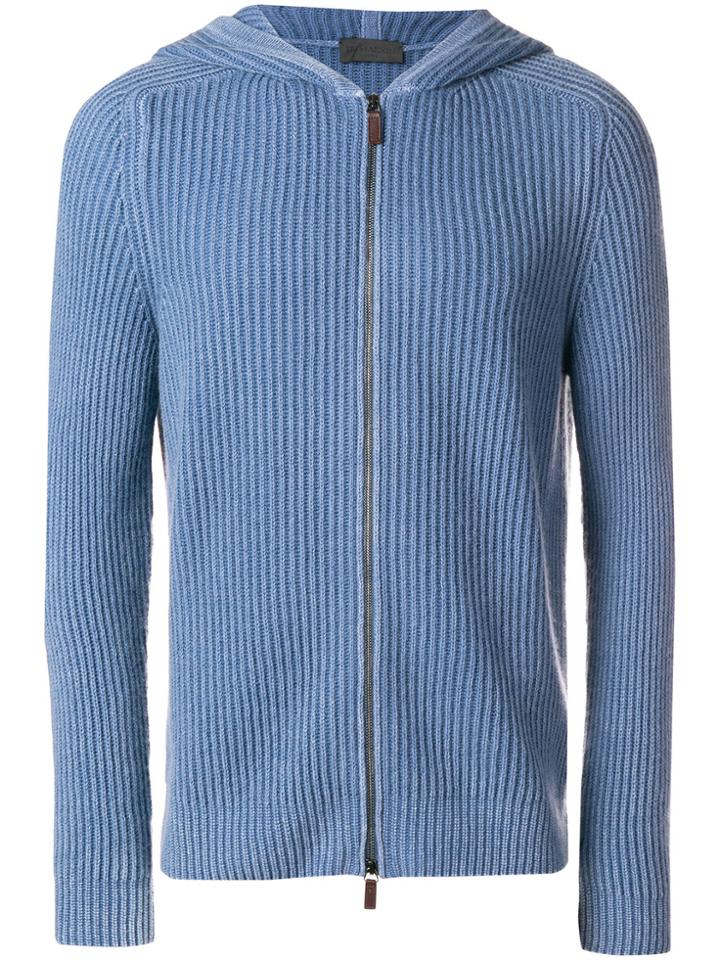 Iris Von Arnim Zip Hoodie - Blue