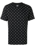 Calvin Klein Jeans Monogram Print T-shirt - Black