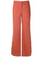 Alcaçuz Maceio Linen Trousers - Orange