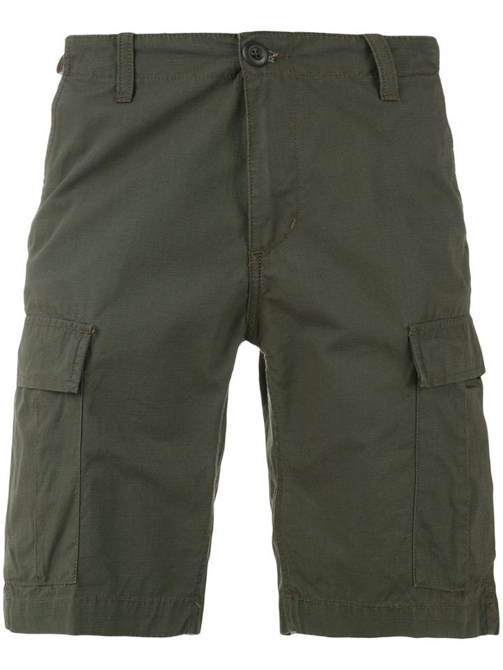 Carhartt - Cargo Shorts - Men - Cotton/polyester - 31, Green, Cotton/polyester