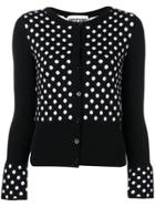 Moschino Polka Dot Cardigan - Black
