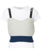 Tu Es Mon Trésor Knitted Camisole - White
