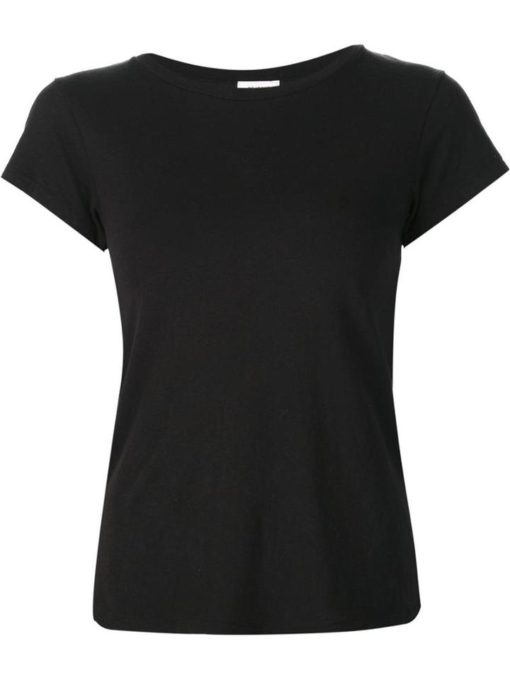 Re/done Slim-fit T-shirt, Women's, Size: Large, Black, Cotton