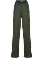 Versace Straight Leg Joggers - Green
