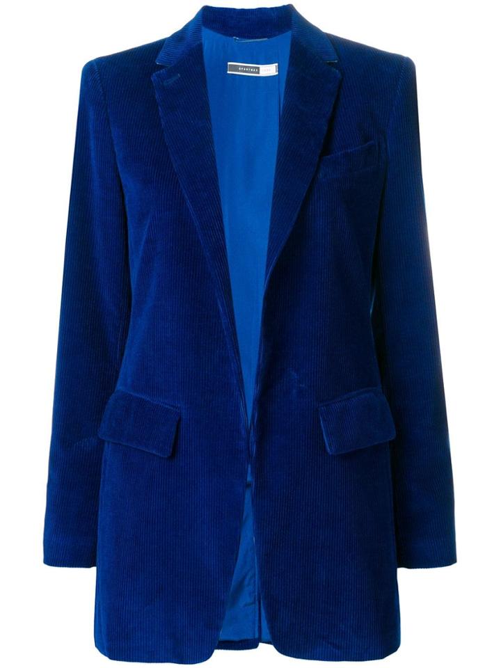 Sport Max Code Longline Blazer - Blue