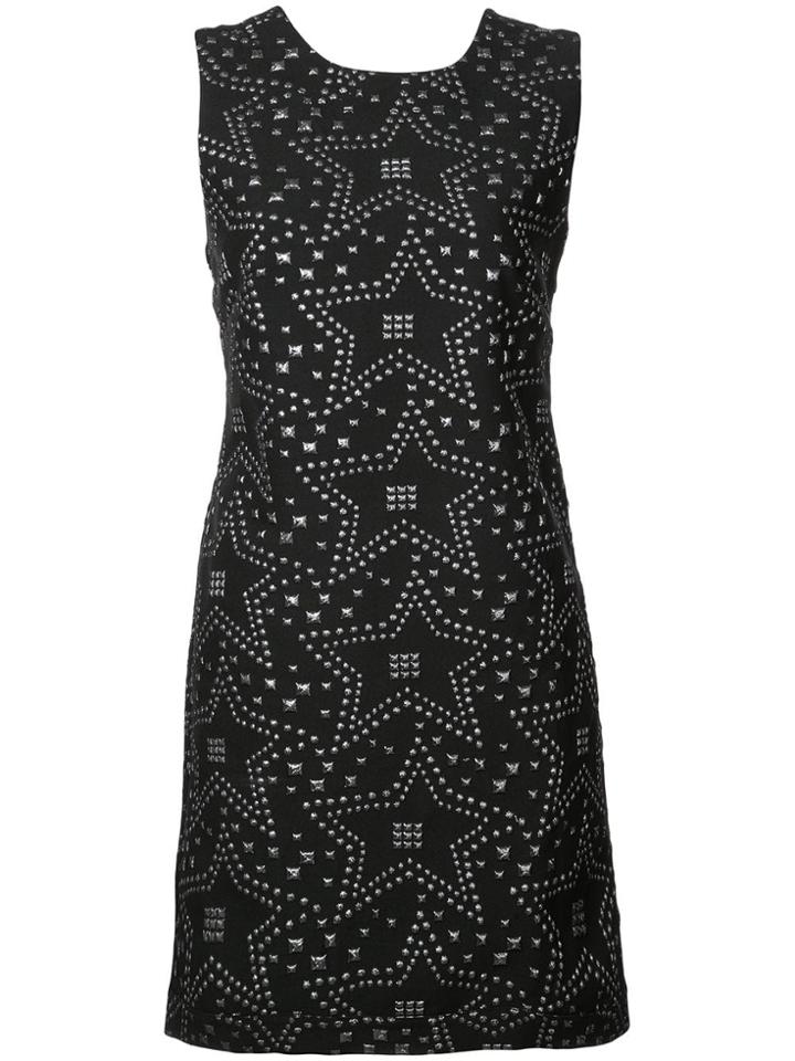 Nicole Miller Juno Jacquard Dress - Black