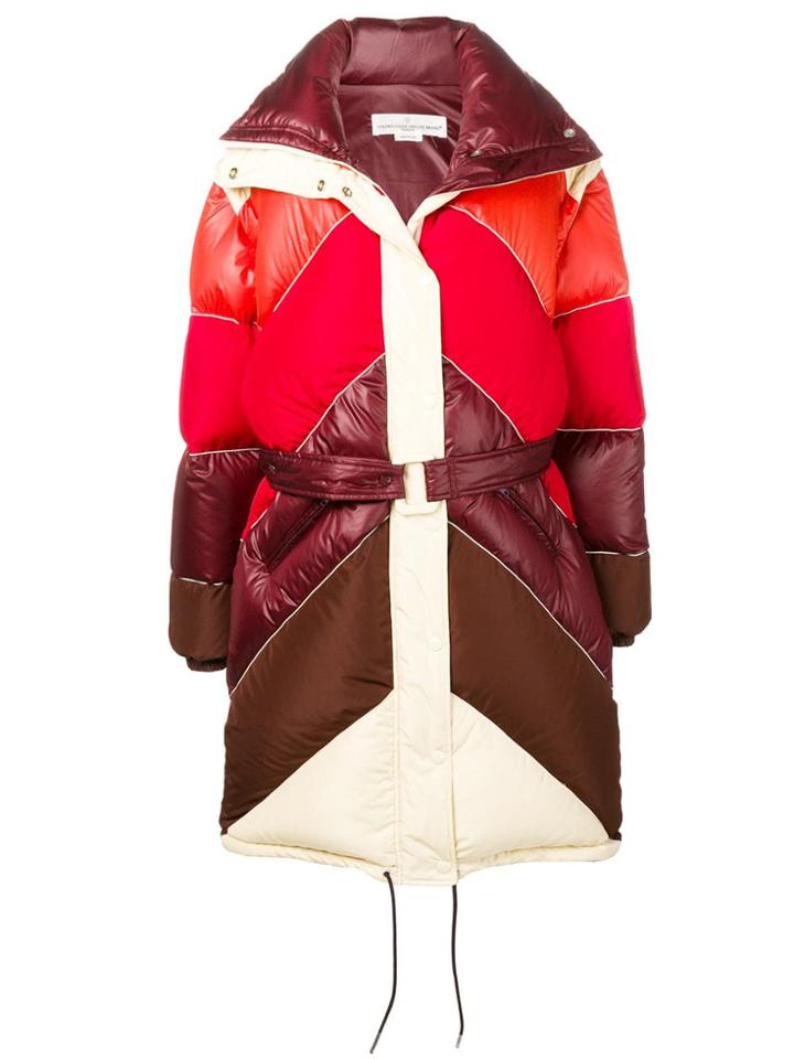 Golden Goose Deluxe Brand Ebra Quilted Coat - Red