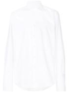 Neil Barrett Striped Pocket Detail Shirt - White
