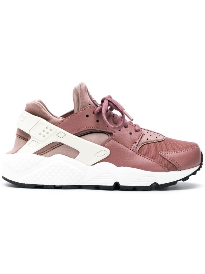 Nike Air Huarache Run Sneakers - Pink & Purple