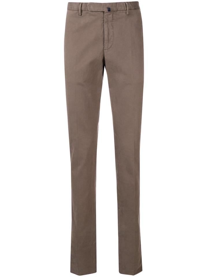 Incotex Regular Fit Chinos - Brown