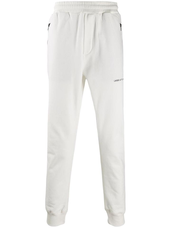 Low Brand Straight Leg Track Trousers - Black
