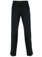 Hydrogen Cropped Tailored Trousers - Black