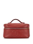 Chanel Pre-owned 1997 Cc Vanity Case - Red