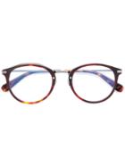 Brioni Round-frame Glasses - Brown