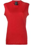 Ann Demeulemeester Relaxed-fit Tank Top - Red