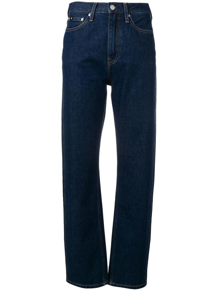 Calvin Klein Jeans High Rise Jeans - Blue