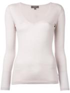 N.peal - Cashmere Superfine V-neck Jumper - Women - Cashmere - M, Nude/neutrals, Cashmere