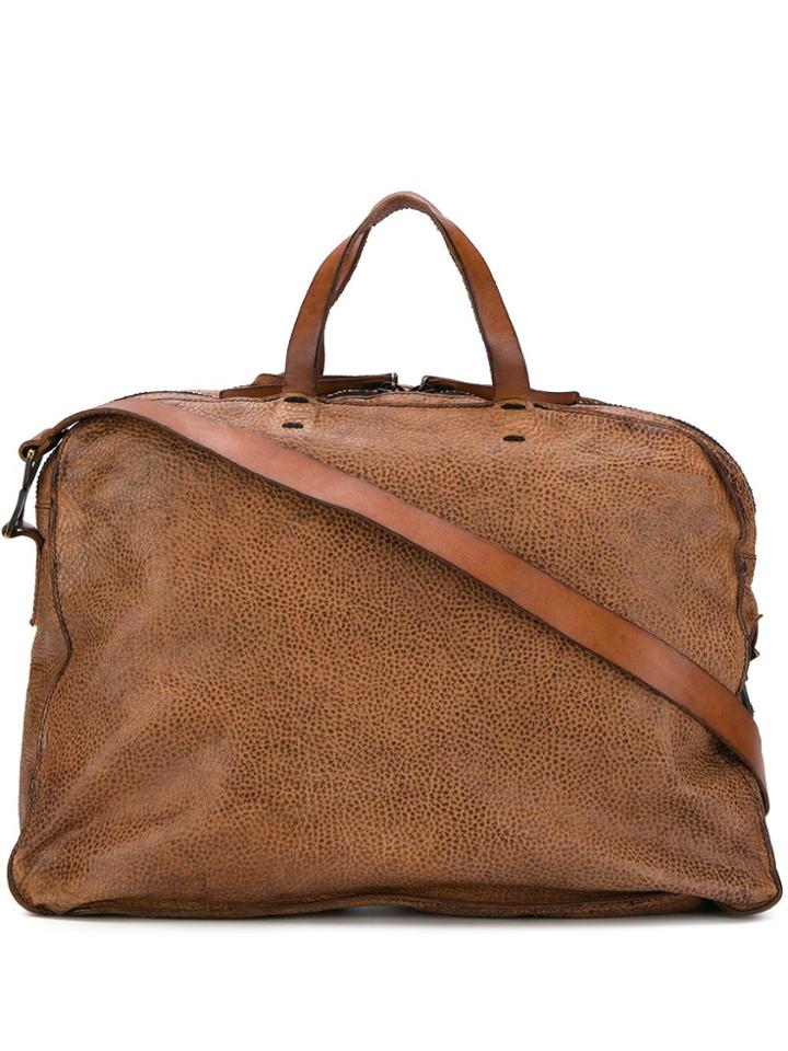 Numero 10 Santiago Textured Tote Bag - Brown